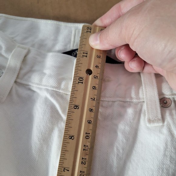 Citizens of Humanity Daphne Crop Women's SZ 29 Organic Cotton White Jeans - Picture 13 of 14